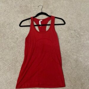 Lululemon, size 6 , Red tank top